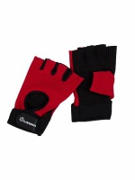 перчатки для фитнеса larsen nt558r red