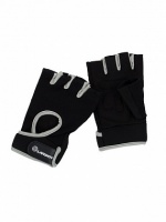 перчатки для фитнеса larsen nt558bg black/grey